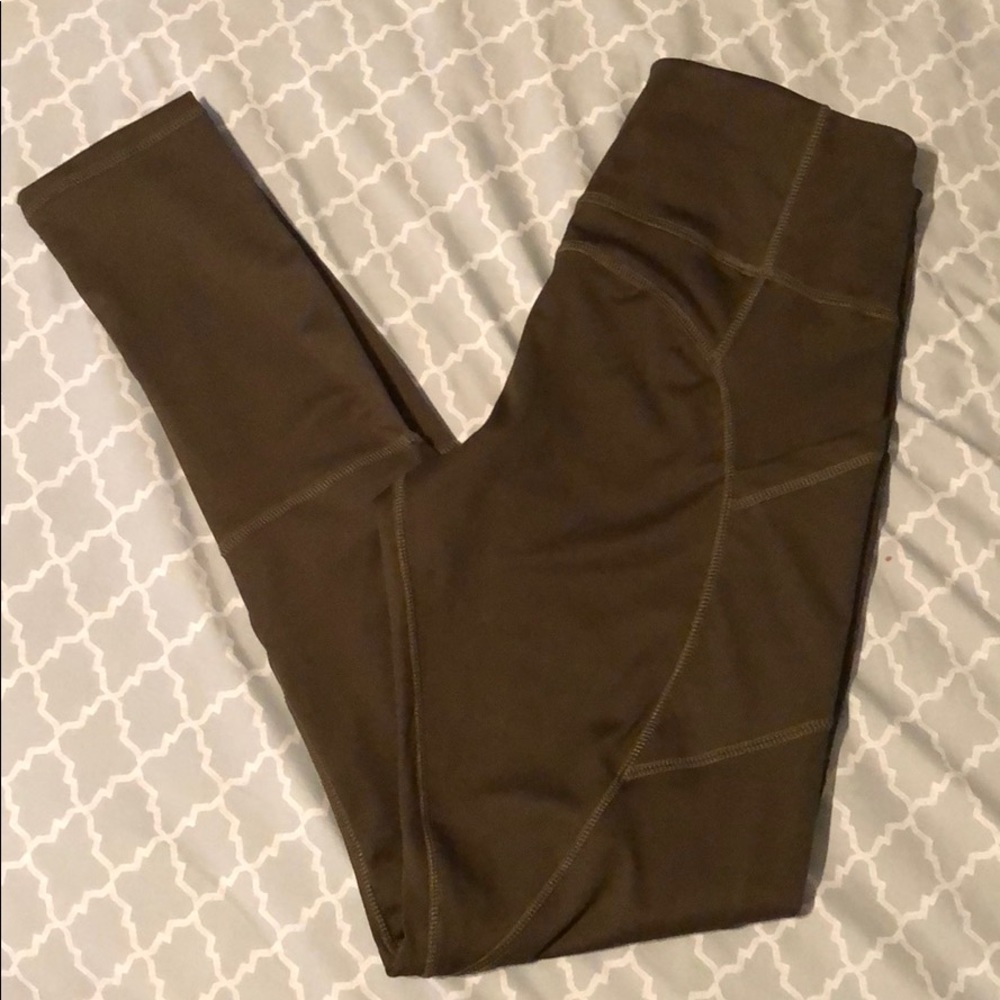 High waisted workout leggings